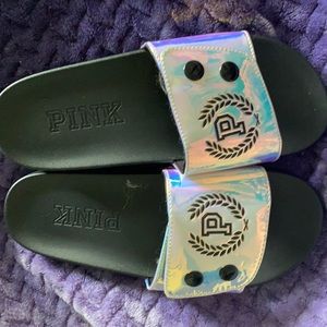 Pink Victoria secret flops